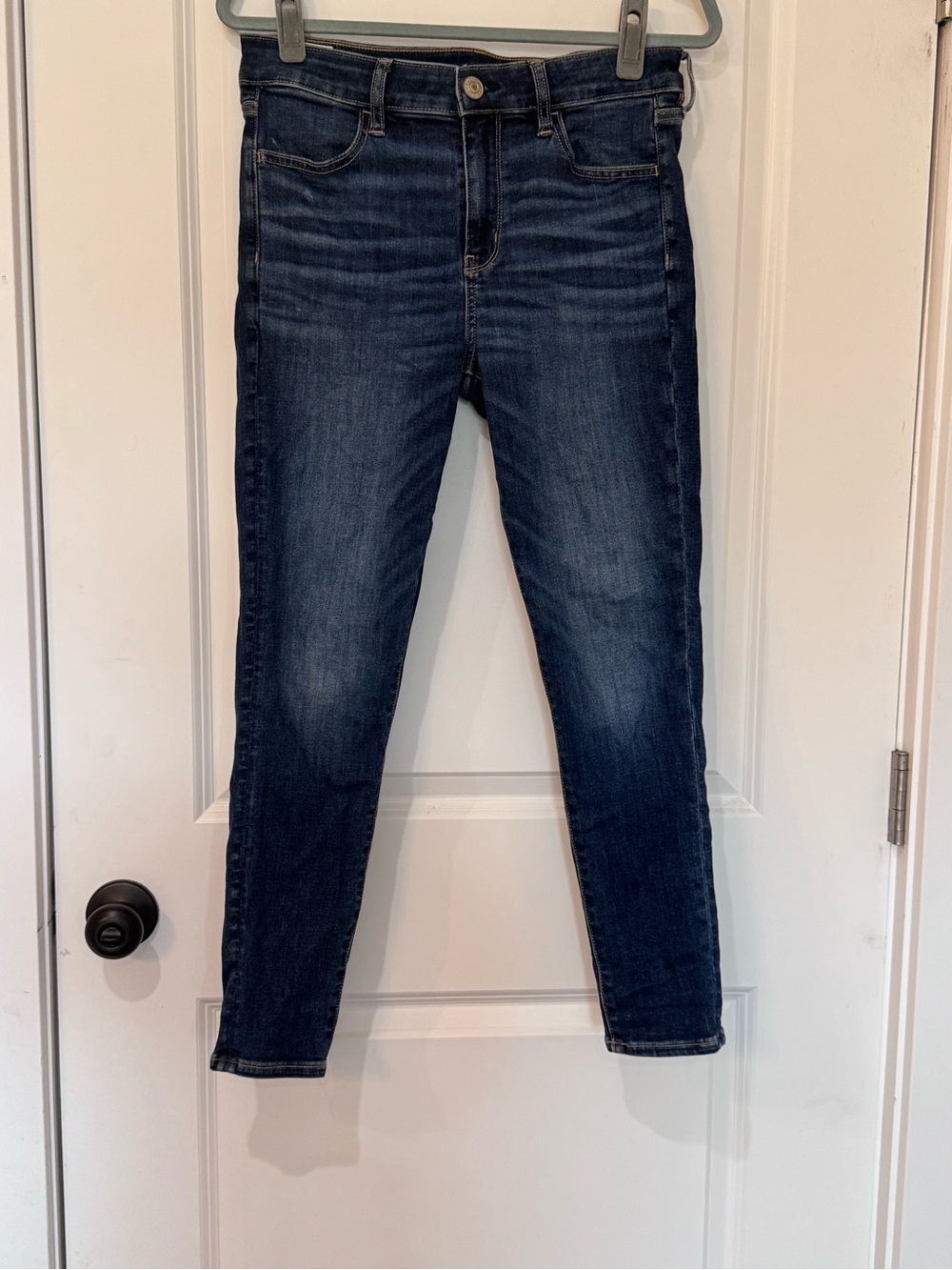 American Eagle Outfitters Women’s Dark Blue Slim Jeans